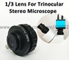 0.5X 0.3X C-Mount Lens 1/2 1/3 1x SZMCTV Adapter For Simul Focal Trinocular Stereo Microscope HDMI VGA USB Video Camera ► Photo 3/6