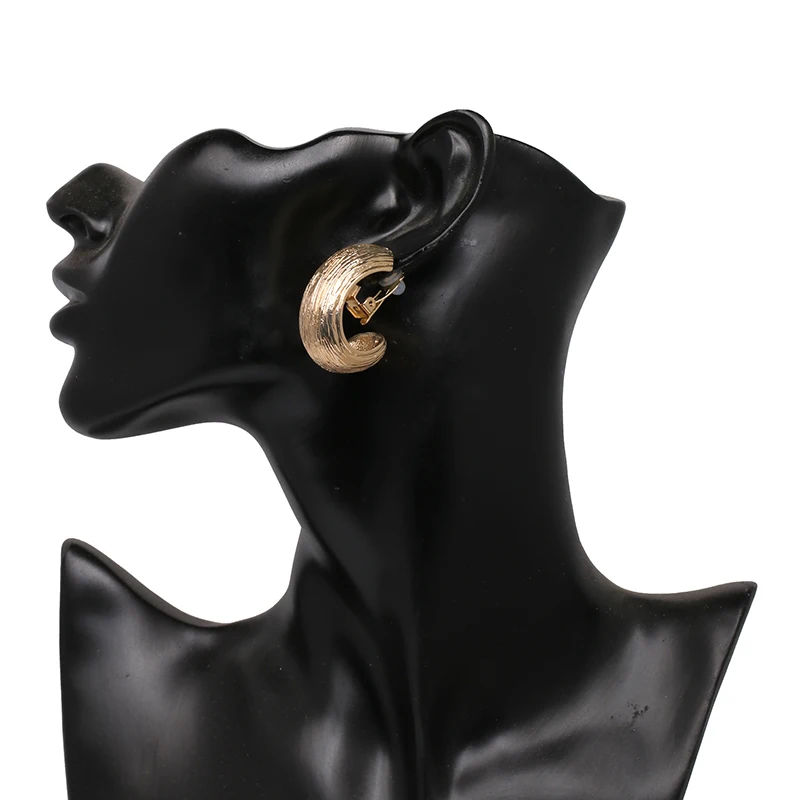 Metal Hoop Drop Earrings Classic Jewelry Accessories for Women, hoop earrings,fashion earrings
