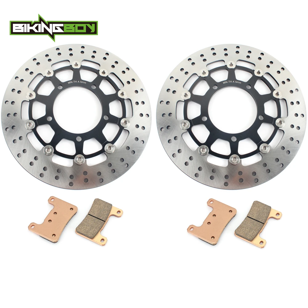 Front Brake Discs Rotors Pads for Suzuki GSXR 600 750 06 07 K6 K7 GSX R 1000 05 08 K5 K8 VZR