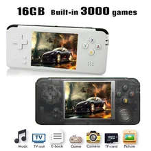 RS-97 ретро портативные игровые консоли Портативный мини видео игры игроки MP4 MP5 воспроизведения 16G встроенный 3000 детства подарок