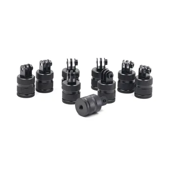 

Small ants sports camera accessories 360 - degree rotating base connection bracket adapter for gopro 5 accessories