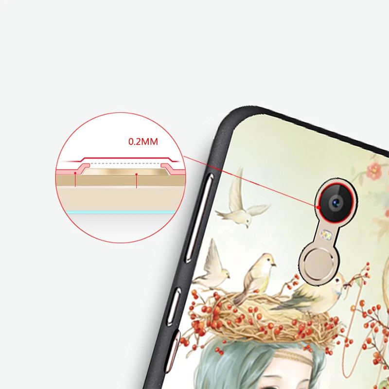 zte nubia z11 max Case Original Cover for zte nubia z11 max Case Cover Skin Wolf Fish Skull z11 max Fundas 100% 6
