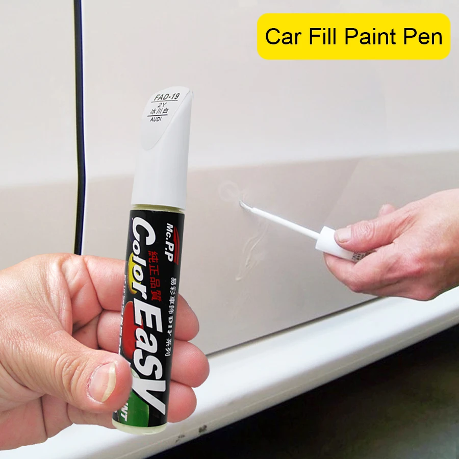 4 Styles Car Repair Scratch Agent Colorful Car Paint Pen Repair Fix Cars Pro Auto Care Scratch Remover Auto Car Care Tools