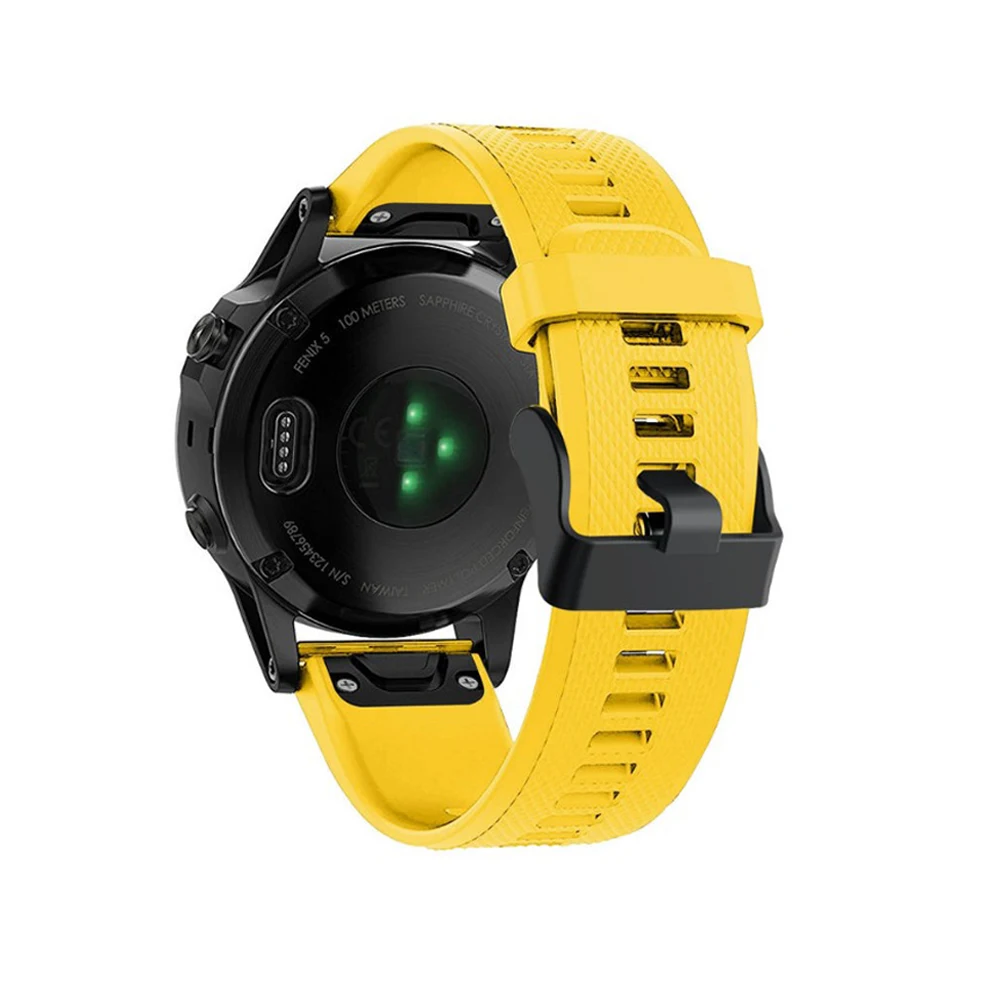 Ремешок для Garmin Instinct/Fenix5 5 Plus/Forerunner 935 945 ремешок часов Силиконовый 22 мм спортивный