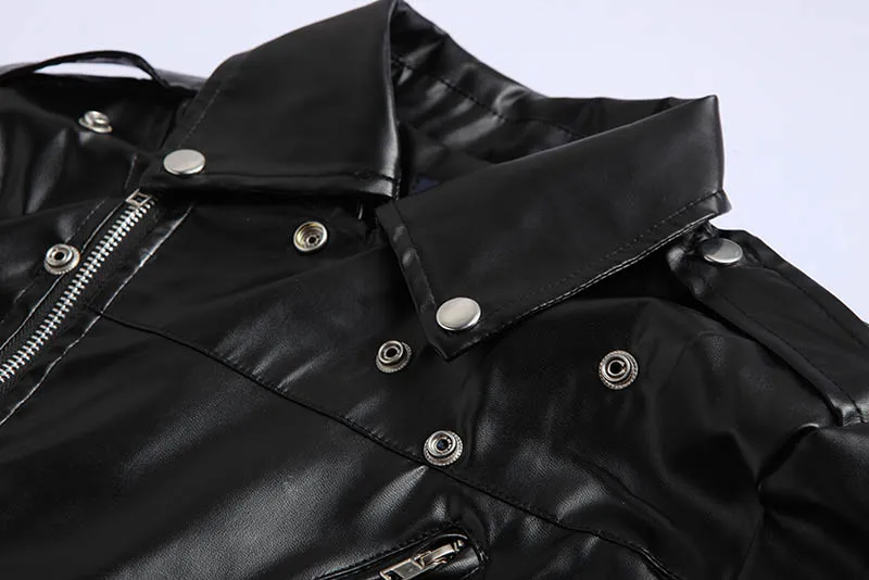 Envmenst Causal Leather Jackets Male Autumn Winter More Zipper Outerwear Hot Sale Good Quality Jacket Motorcycle Coat