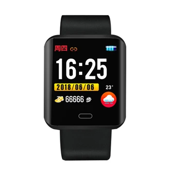 

New Smart Watch Sports Smart Wristband Blood Pressure Smartwatch Heart Rate Tracker Social Media Notifications For Lady Gift