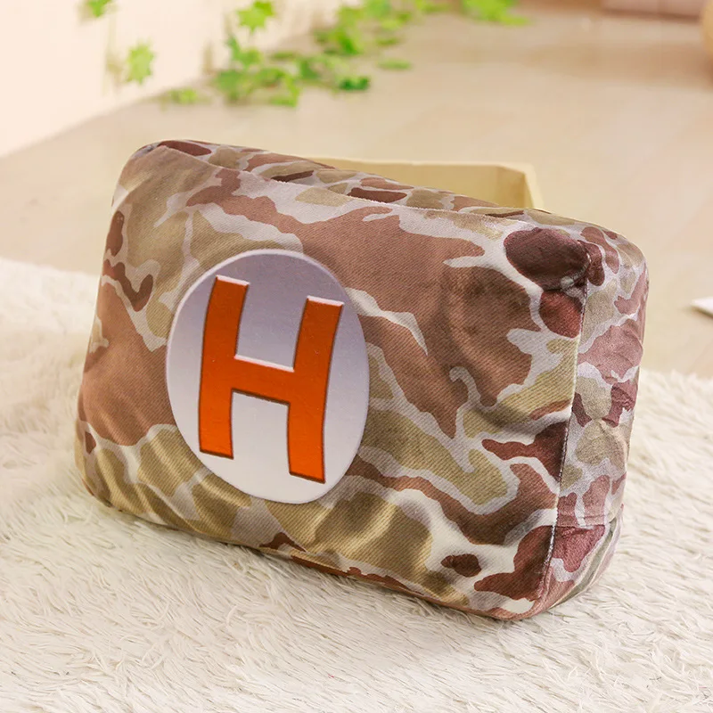  PUBG Playerunknowns Battlegrounds 40*30cm first aid kit Gift Plush pillow Children Gifts Give doll 
