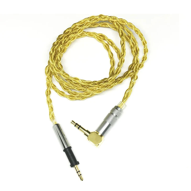 

6 Strands 72 cores Replacement Cable for Sennheiser HD598 HD518 K450 K460 K480 Q460 Headphone Headset Silver Plated Audio Cables