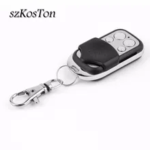 Пульт дистанционного управления 433 МГц портативное электрическое клонирование универсальный пульт дистанционного управления кодовый захват для ворот гаража двери автомобиля брелок