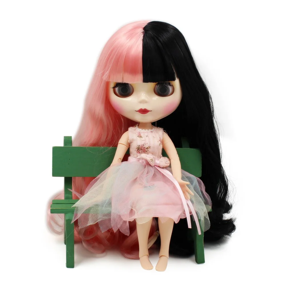 Ледяной DBS Blyth кукольные 1/6 bjd игрушка из белой кожи шарнирное тело блестящее лицо