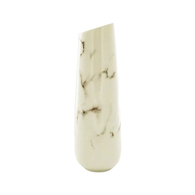 

Artliving White Ceramic Vase Elegant Design For Home Decor