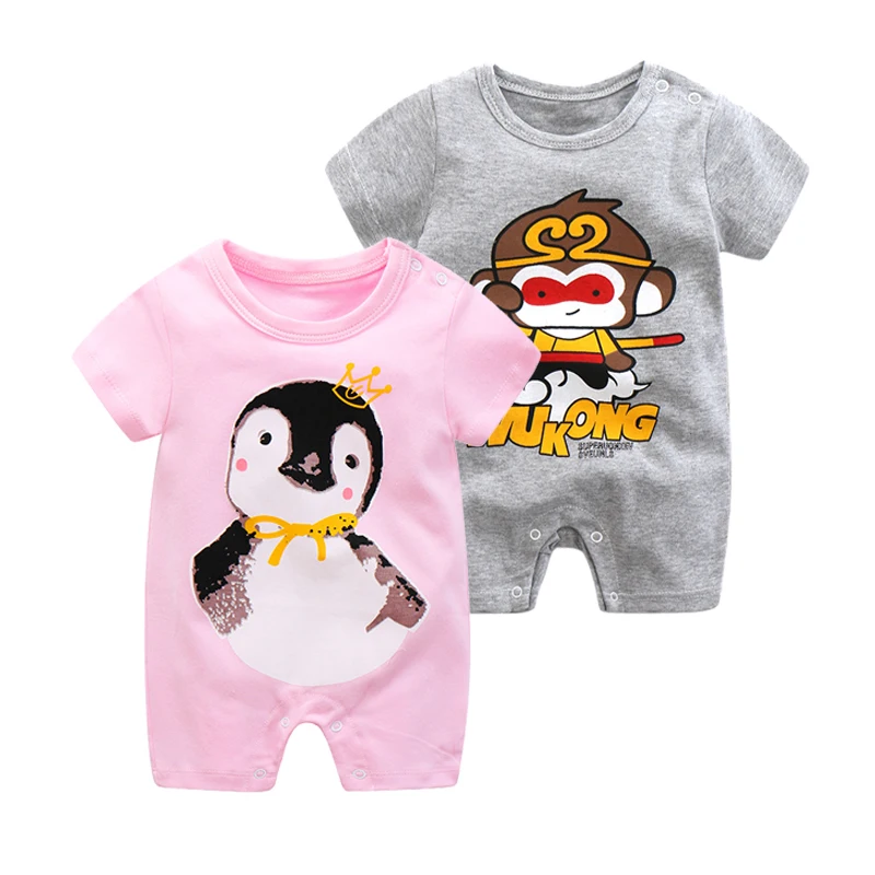 2020 Summer New Style Short Sleeved Girls Dress Baby Romper Cotton Newborn Body Suit Baby Pajama Boys Animal Monkey Rompers 2020 Summer New Style Short Sleeved Girls Dress Baby Romper Cotton Newborn Body Suit Baby Pajama Boys Animal Monkey Rompers