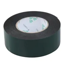 SOSW-Multifunction Black Sponge Foam Double Sided Adhesive Tape (50mm*10m)
