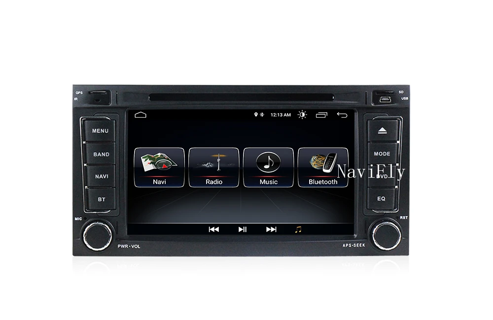 Clearance NaviFly Android 8.1 car dvd radio gps multimedia player for Volkswagen Transporter T5/Multivan 2002-2010 7 inch 2 din WIFI BT 4