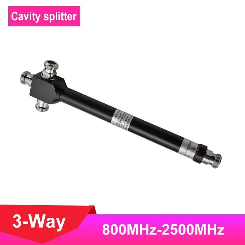 

3-way power splitter cellular cellphone signal repeater 800MHz~2500MHz LTE 3G 4G internet mobile signal booster N-Female /