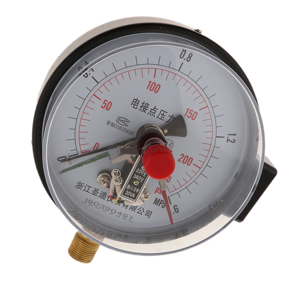 30VA Electric Contact Pressure Gauge Vacuum Electro Connecting Gage