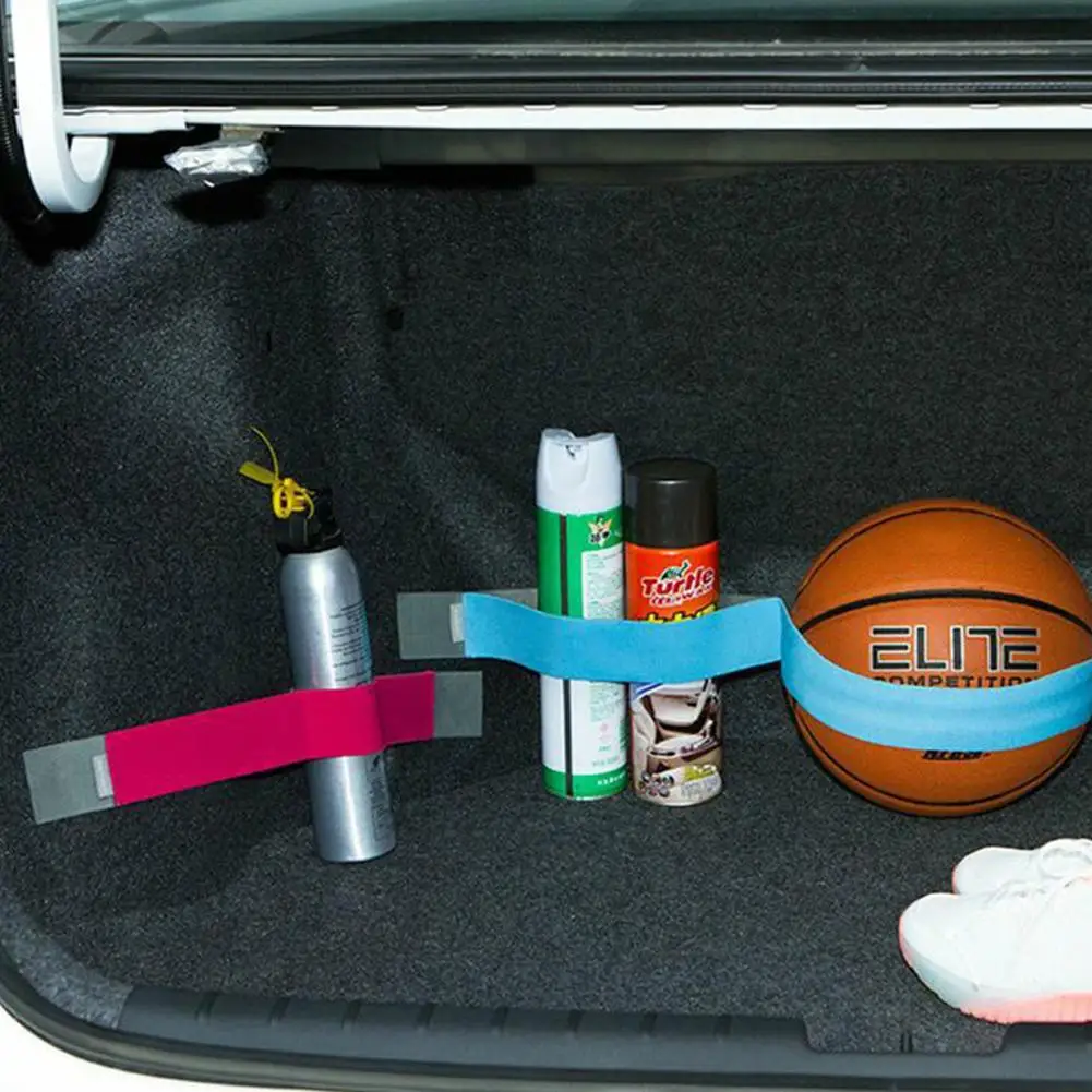 

20/40/60/80cm Car Trunk Safety Fixed Belt Fasten Bandage Organizer Elastic Strap