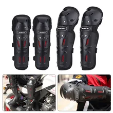 4 шт. защита колен для мотокросса наколенники мотоциклетные спортивные велосипедные защитные наколенники черные