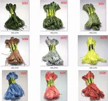 10 шт. нитки для вышивки крестом/Крест нитки для вышивания крестиком/по индивидуальному заказу нити цвета 09 10 шт. нитки для вышивки крестом/Крест нитки для вышивания крестиком/по индивидуальному заказу нити цвета 09