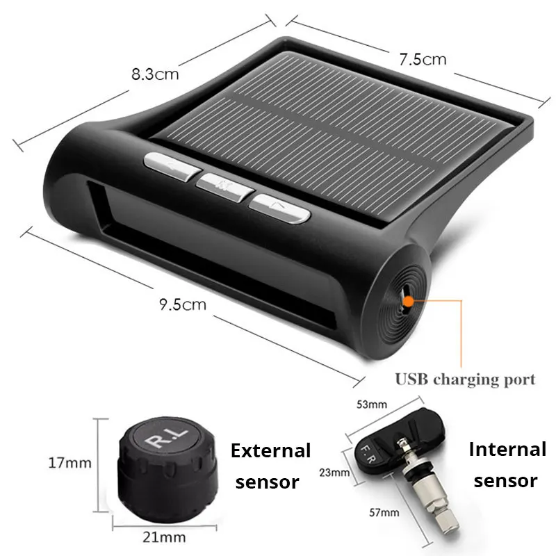 2019-Car-TPMS-Tire-Pressure-Monitoring-System-4-Internal-Sensors-Wireless-Solar-Power-Digital-LCD-Display