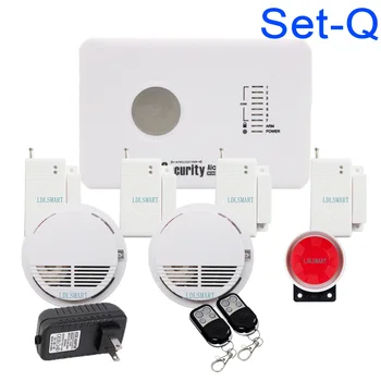 

APP Control Smart House Home Security GSM Alarm system With door Sensor Alarm