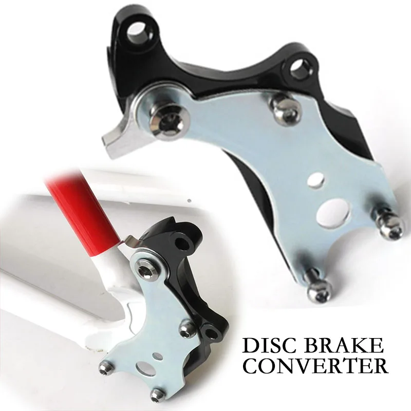 Bicycle No Disc Brake Fixed Seat Road Bike Disc Brake Adapter Conversion 