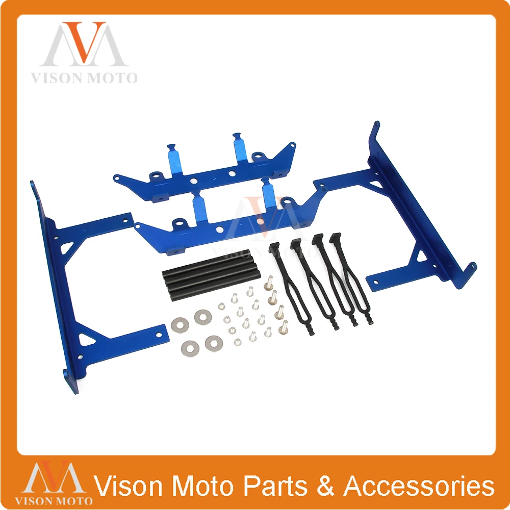 Мотоциклетная водяная коробка крышка радиатора защитный кронштейн для Husqvarna FC 125-450 Все модели 125 250 350 450 501 TE TC FE