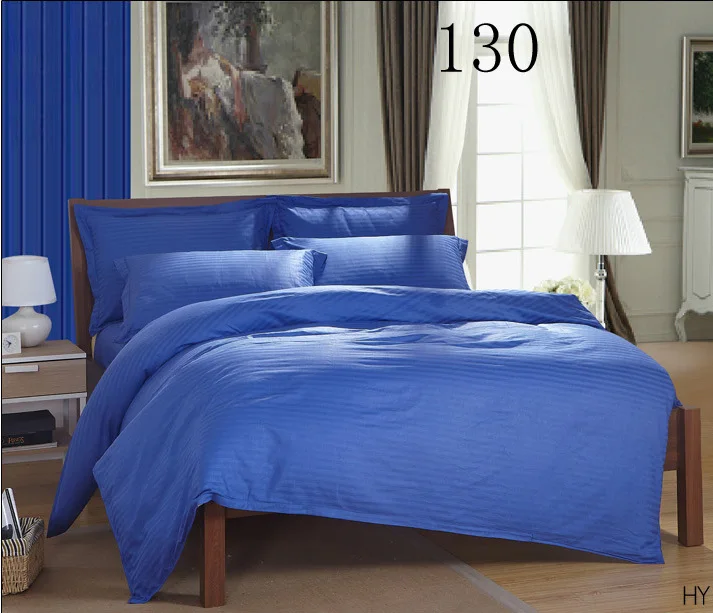 Кровать пододеяльник стеганое одеяло постельное белье дома 160x210 см Твин 1 шт. хлопок Пододеяльник синий цвет небесно-синий бежевый 220x240 см