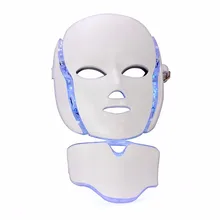 X-LASH светодиодный маска для лица 7 цветов омоложение кожи шеи уход за лицом микро-токовый Электрический косметический аппарат для лица
