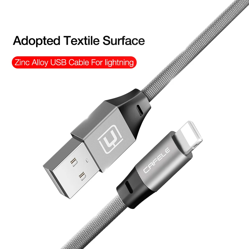  CAFELE USB Kabel für iPhone X Xr Xs Max 8 7 6s 6 Plus 5 5s 5c ipad schnelle lade Daten Sync Kabel l