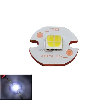 

18W Cree XHP50 XHP-50 6V 12V White 6000-6500K Warm White 3000K Led Emitter Lamp Lighting On 16MM Copper PCB Board