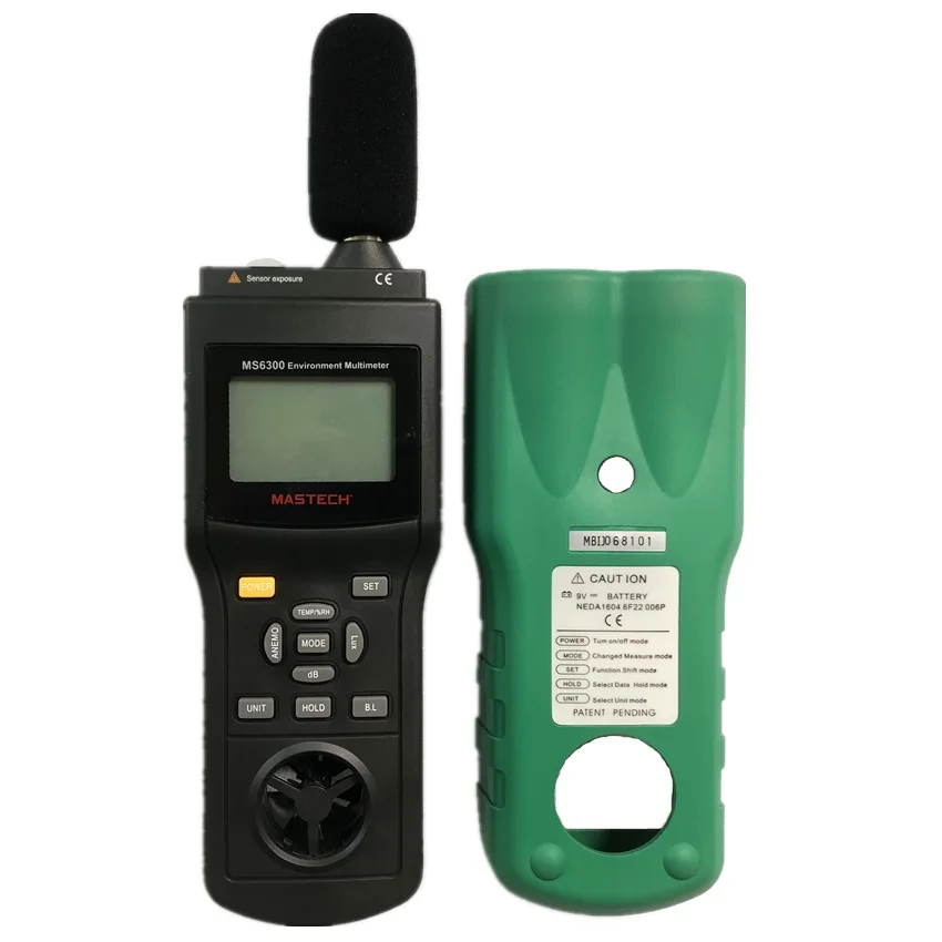 MASTECH MS6300 цифровой многофункциональный окружающая среда метр Температура