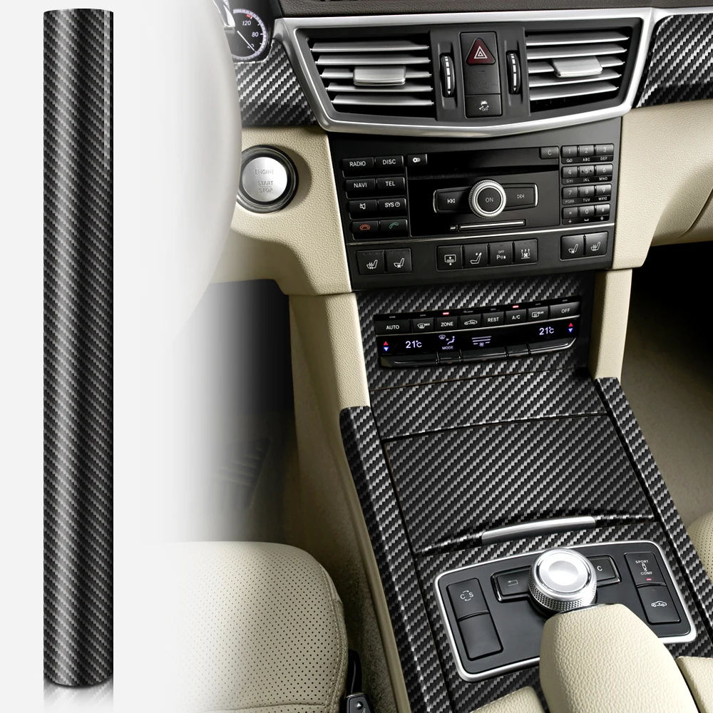 

3D Car Carbon Fiber Stickers For Audi A4 A3 A6 C6 B7 B8 B5 Q5 for Seat Leon Ibiza for Skoda Fabia Yeti Octavia Accessories
