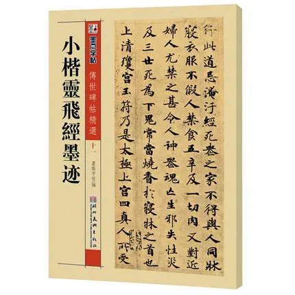 Китайская каллиграфия книги "Линг Фэй цзин" xiaokai очередной сценарий в малых