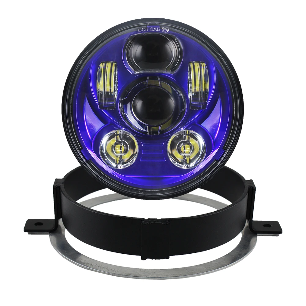 5.75 inch headlight and VTX BLUE