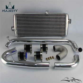 

Aluminum Intercooler + Piping Kit For M*itsubishi l*ancer E*VO 1 2 3 I III 92-95 Black