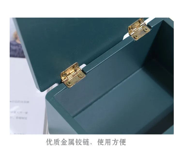 1 шт. Qing Wei Fang канцелярские TR-D226012 камера деревянная коробка для хранения коробка 13157