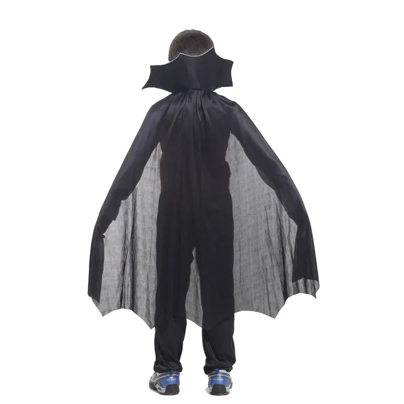Ребенок благородный граф костюм Дракулы Готический Вампир Костюмы для мальчиков; нарядный костюм для Хэллоуина Пурим вечерние карнавальный костюм Косплэй