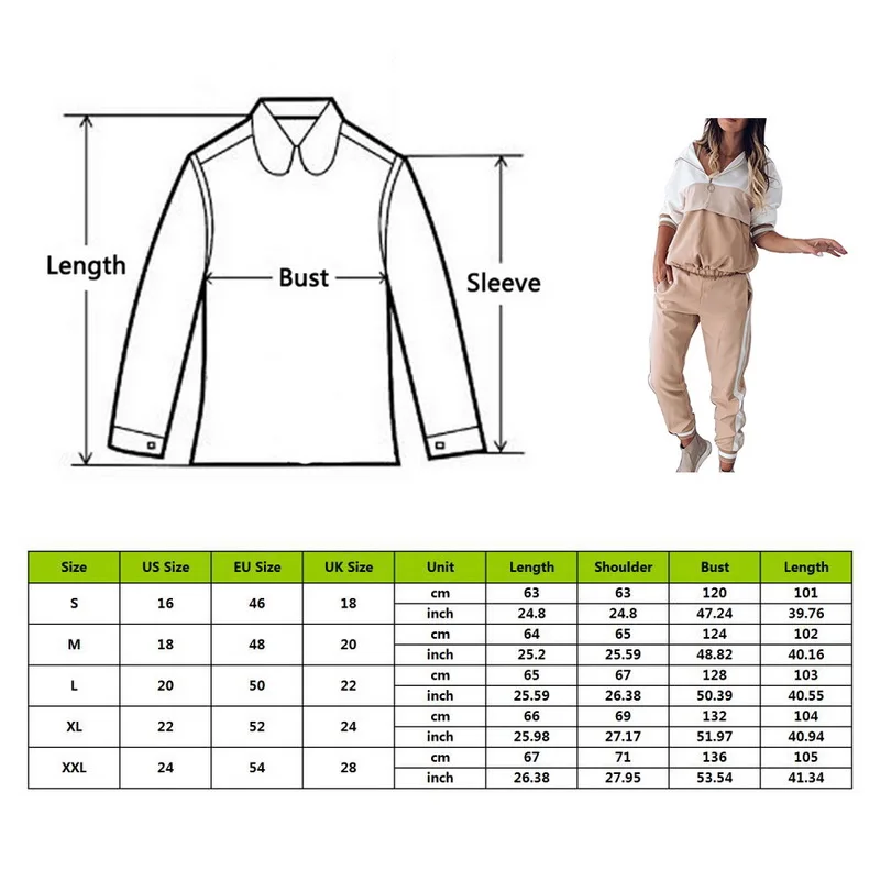 Новинка, женская повседневная спортивная одежда, комплект из 2 предметов, женские толстовки на молнии, толстовка, штаны в полоску, пэчворк, спортивный костюм, костюм, верхняя одежда