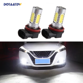 

DOTAATDW 2x Car Led H11 H8 Light Bulb Auto Fog Light Driving Lamp Light For Mitsubishi Lancer 2010-2014 Mitsubishi Asx