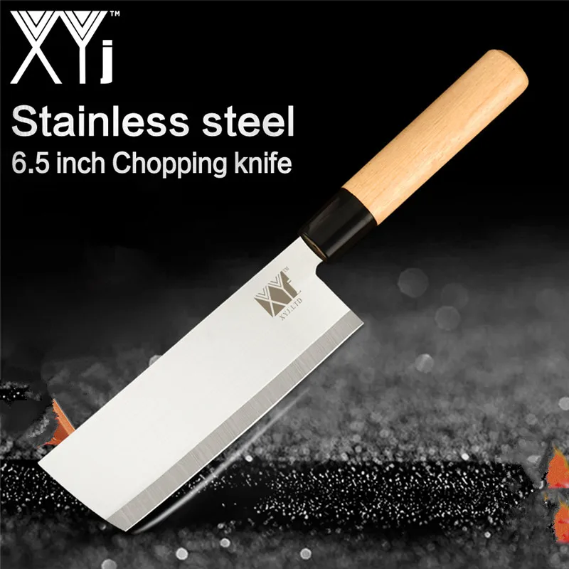 Najtaniej XYj styl japoński nóż ze stali nierdzewnej zestaw 9 krojenie 6.5 Chef Santoku nóż do krojenia ostry nóż mięso ryby narzędzia kuchenne