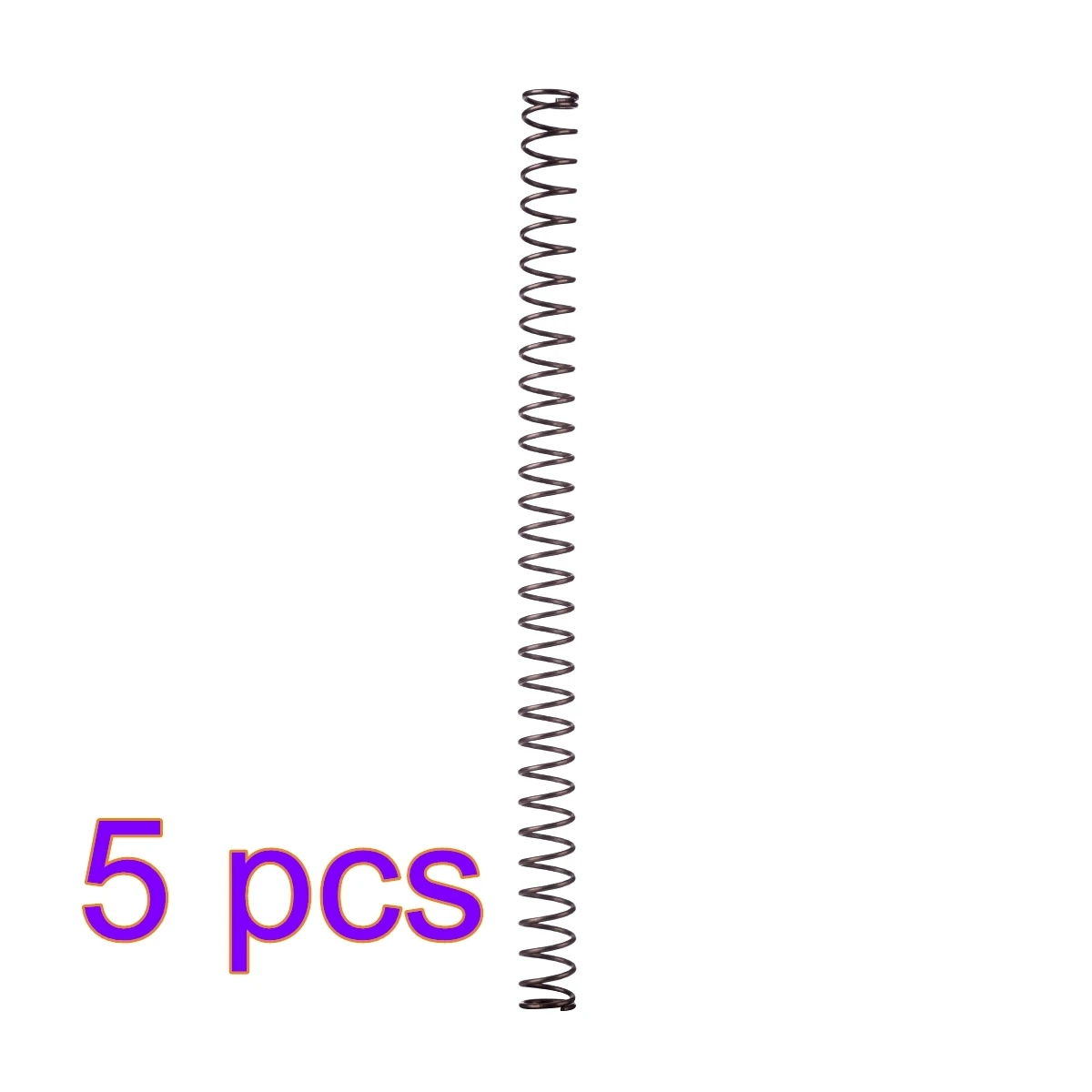 Rowsfire 5 шт. 1,5X14,3X220X32 высокопрочная пружина с 1,5 диаметром проволоки и 32 кругов для банды Jiang M24