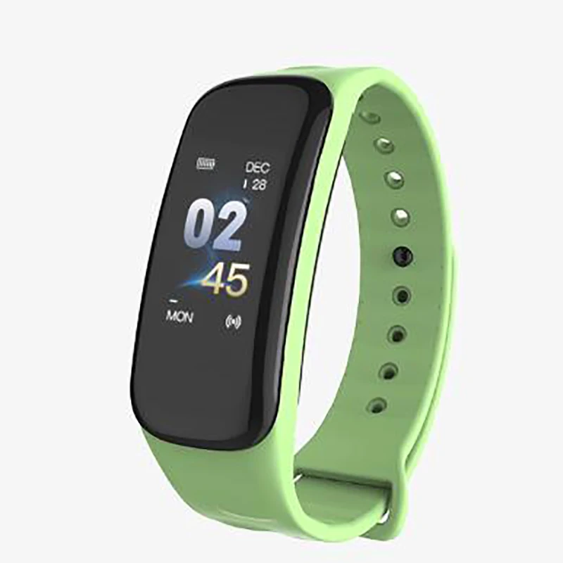 NEW Super digital watch Color screen Breathable silicone strap Heart rate Pedometer Fitness Wearable men digital watch woman
