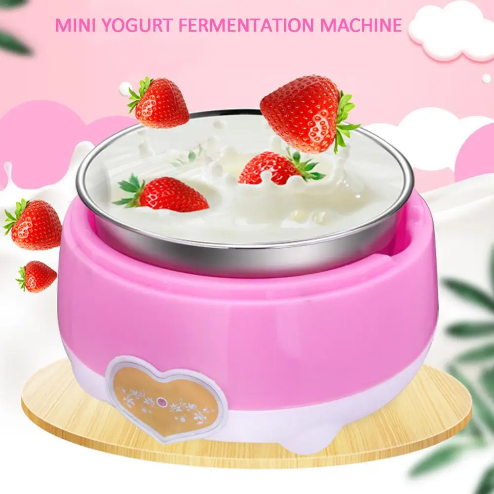 NEW 220V Electronic Yogurt Maker with Stainless Steel Liner Constant Temperature Fermentation#SW