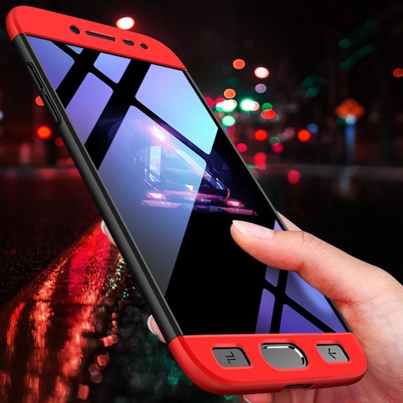 

OMEVE for Samsung Galaxy J2 Pro 2018 Case Grand Prime Pro Cover J2 (2018) 3 in 1 Hard PC Full Protection Back Shell Coque