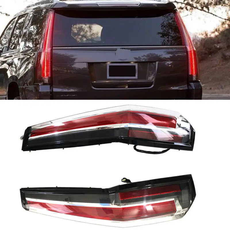 Для GMC Yukon- 2 шт светодиодный задний фонарь задние стоп-сигнальные фонари супер яркие
