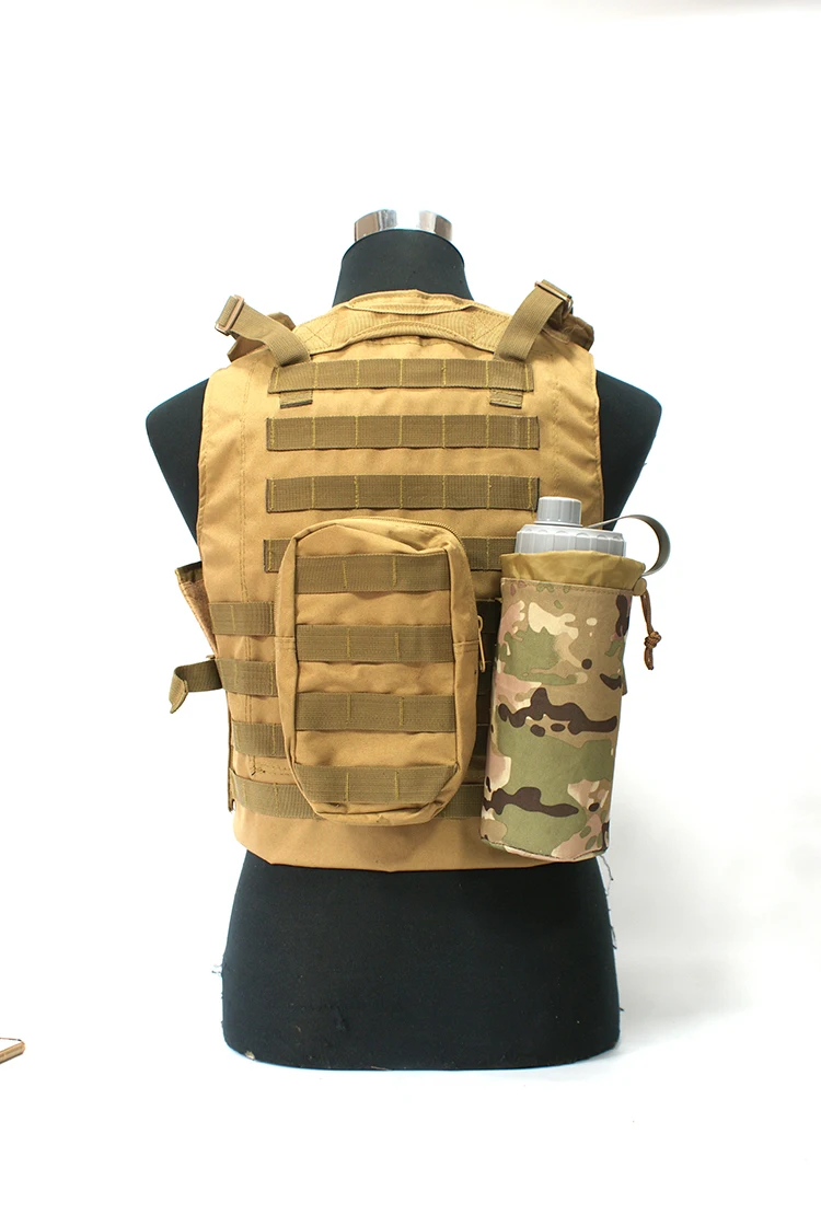 Спорт на открытом воздухе Molle бутылка для воды мешок Тактические шестерни чайник талии армии вентиляторы Кемпинг гидратации бутылки зонтик сумка