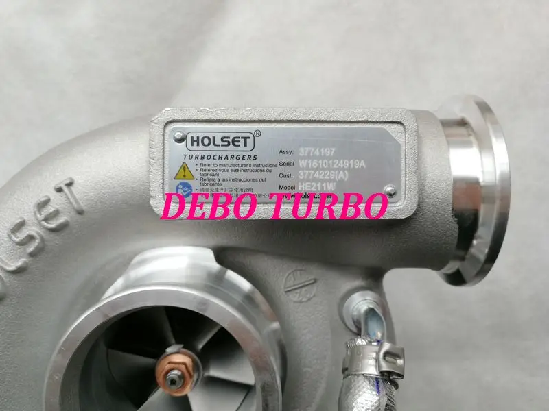 Новые оригинальные HE221W 3774197 3768401 3774229 Turbo Турбокомпрессор для FOTON свет грузовик, CUMMINS ISF3.8 3.8L 125KW 170HP