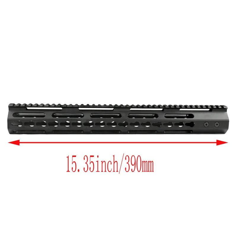 Охотничьи Тактические 7,2" 9" 10," 12,1" 13. 7" 15,35" поплавок KeyMod Handguard Rail системы для страйкбола AEG - Цвет: 15.35inch
