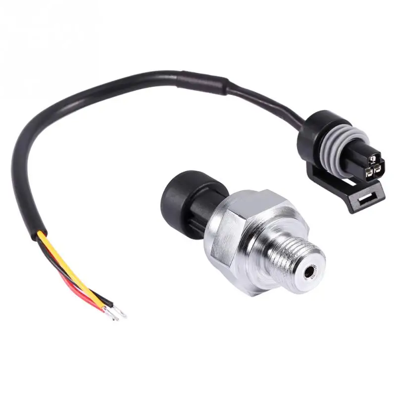 

G1/4 DC5V 0-1.2 MPa Pressure Sensor Transducer Oil Fuel Diesel Gas Water Air Pressure Transducer With 19cm Cable